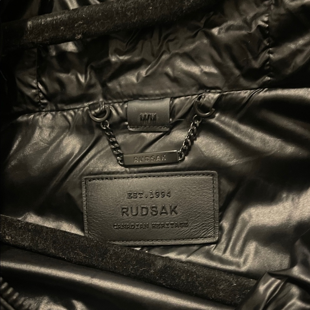 RUDSAK Black Chain Detail Jacket